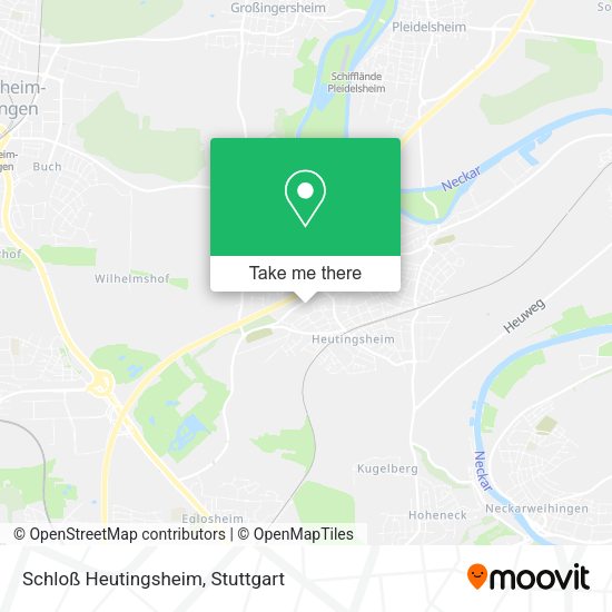 Schloß Heutingsheim map