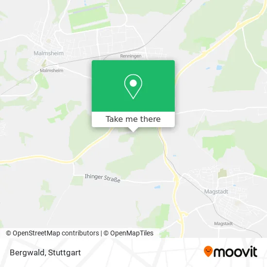Карта Bergwald