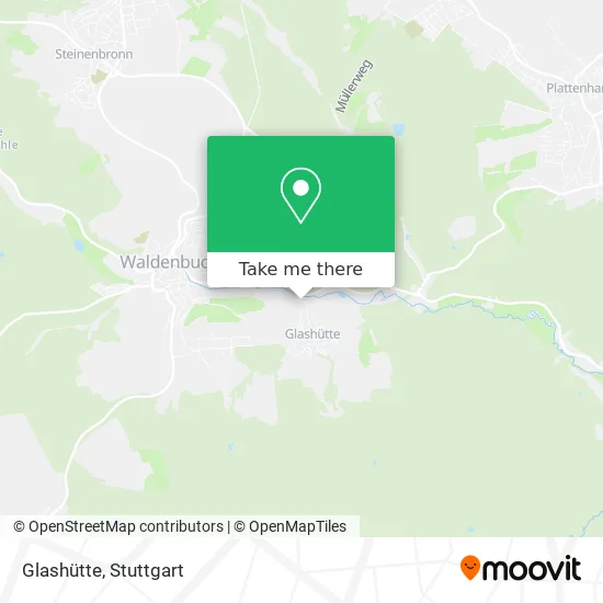 Карта Glashütte