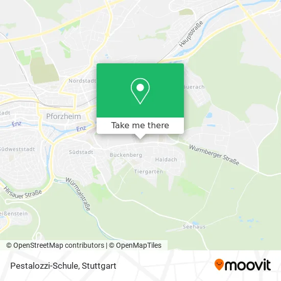 Карта Pestalozzi-Schule