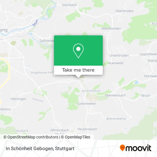 In Schönheit Gebogen map