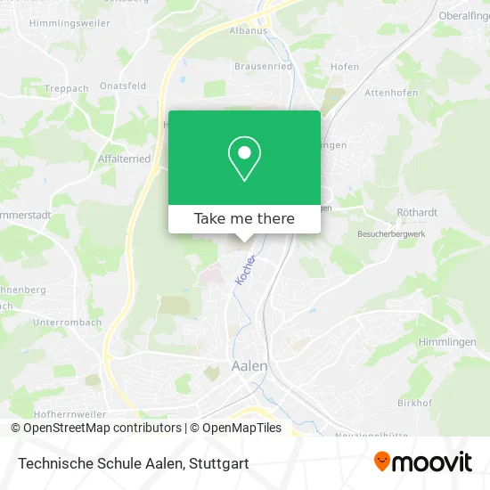 Карта Technische Schule Aalen