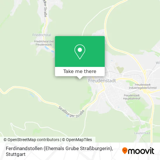 Карта Ferdinandstollen (Ehemals Grube Straßburgerin)