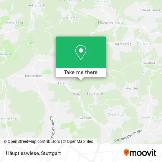 Карта Häuptleswiese