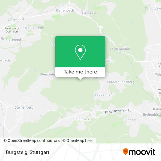 Burgsteig map