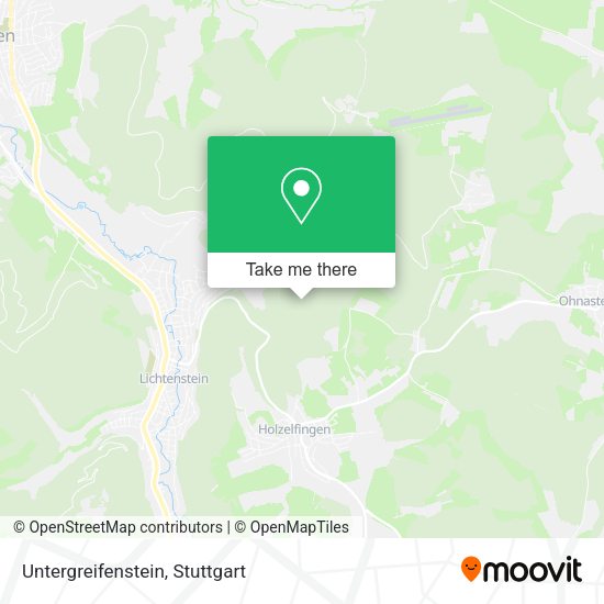 Карта Untergreifenstein