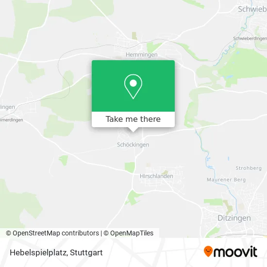 Карта Hebelspielplatz