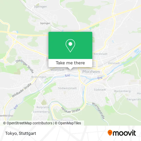 Карта Tokyo