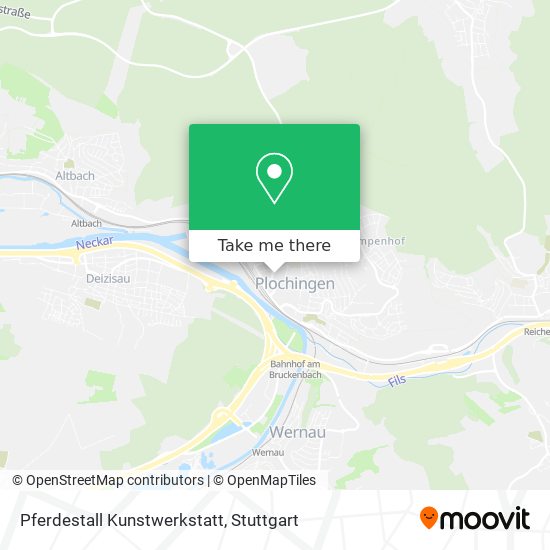 Pferdestall Kunstwerkstatt map