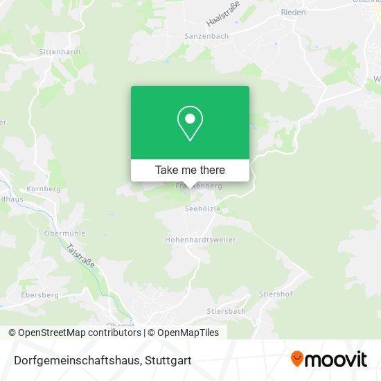 Dorfgemeinschaftshaus map