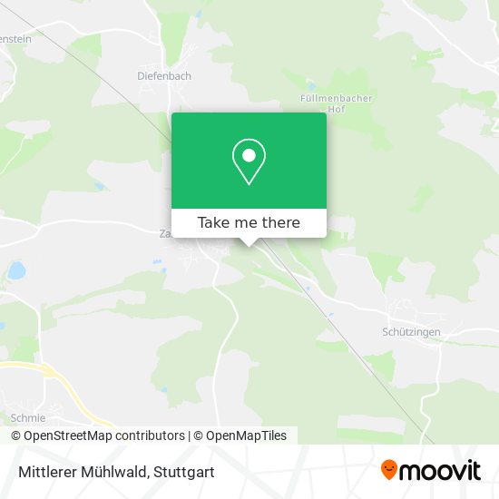 Mittlerer Mühlwald map