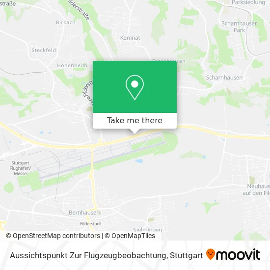 Карта Aussichtspunkt Zur Flugzeugbeobachtung