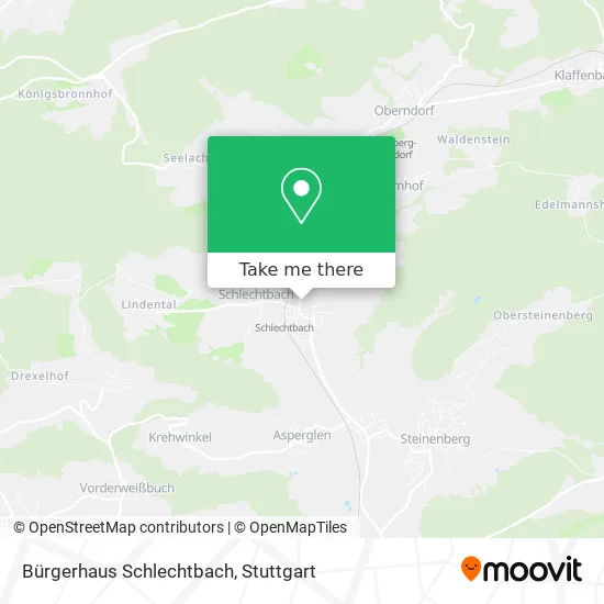 Карта Bürgerhaus Schlechtbach