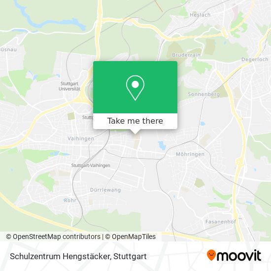 Schulzentrum Hengstäcker map