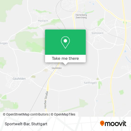 Sportwelt-Bar map