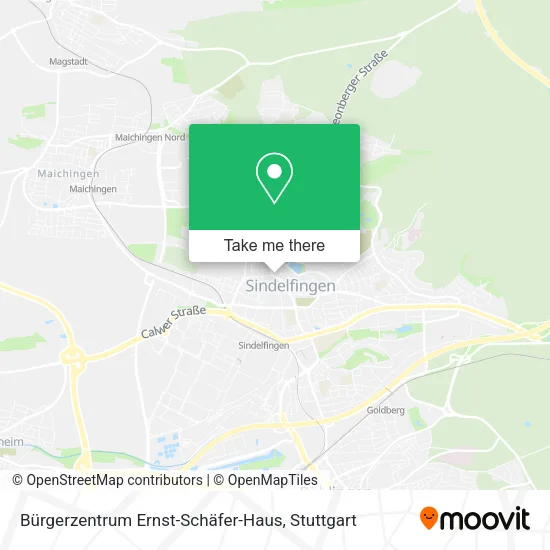 Карта Bürgerzentrum Ernst-Schäfer-Haus
