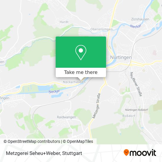 Metzgerei Seheu+Weber map