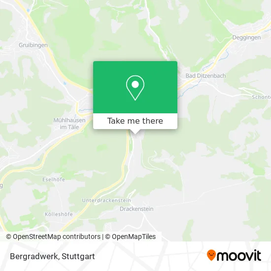 Карта Bergradwerk