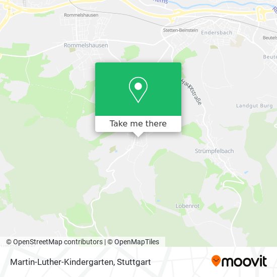 Martin-Luther-Kindergarten map