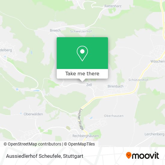 Aussiedlerhof Scheufele map