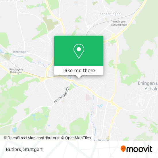 Карта Butlers