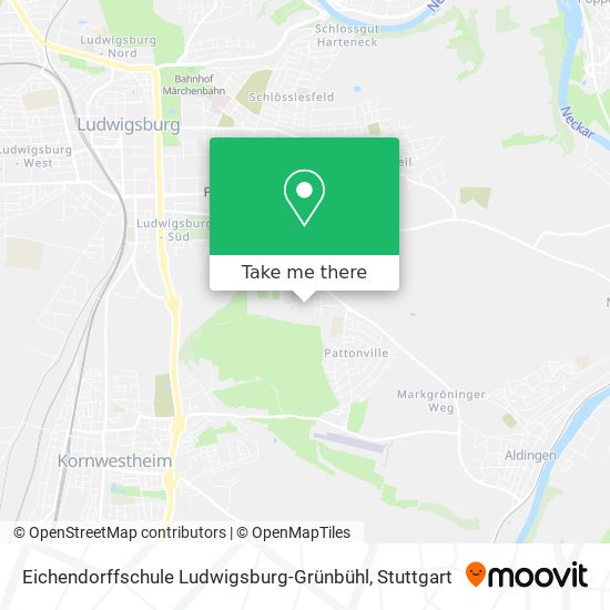 Eichendorffschule Ludwigsburg-Grünbühl map