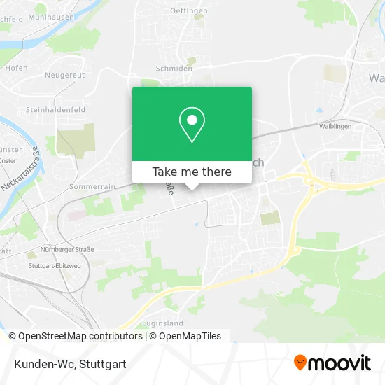 Карта Kunden-Wc