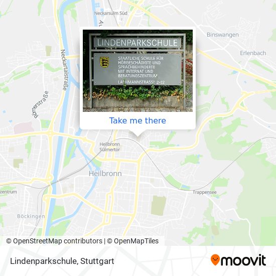 Lindenparkschule map