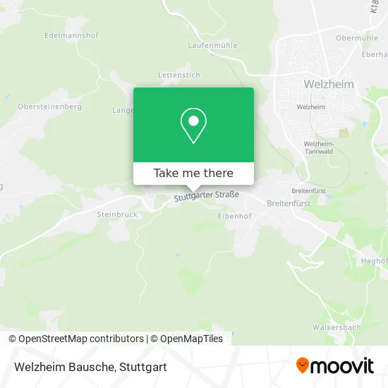 Карта Welzheim Bausche