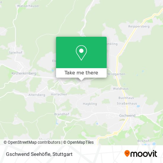 Gschwend Seehöfle map
