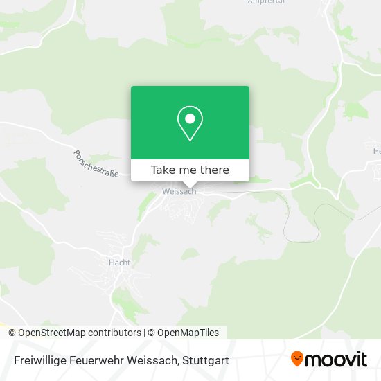 Freiwillige Feuerwehr Weissach map