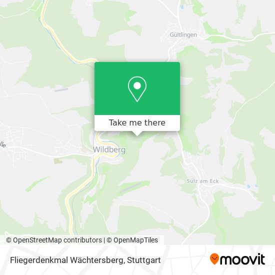 Fliegerdenkmal Wächtersberg map