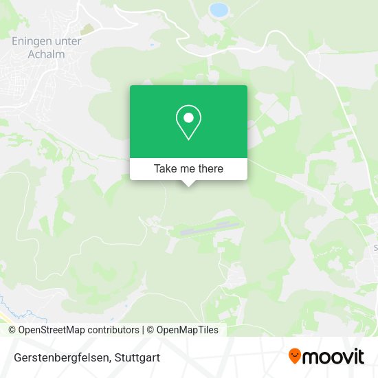 Карта Gerstenbergfelsen