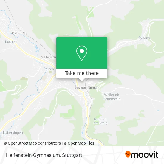Карта Helfenstein-Gymnasium