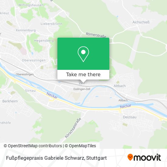 Fußpflegepraxis Gabriele Schwarz map