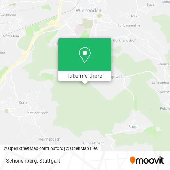 Карта Schönenberg