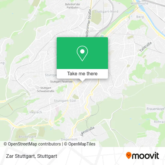 Карта Zar Stuttgart