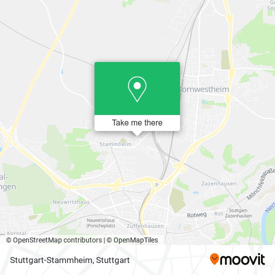 Карта Stuttgart-Stammheim