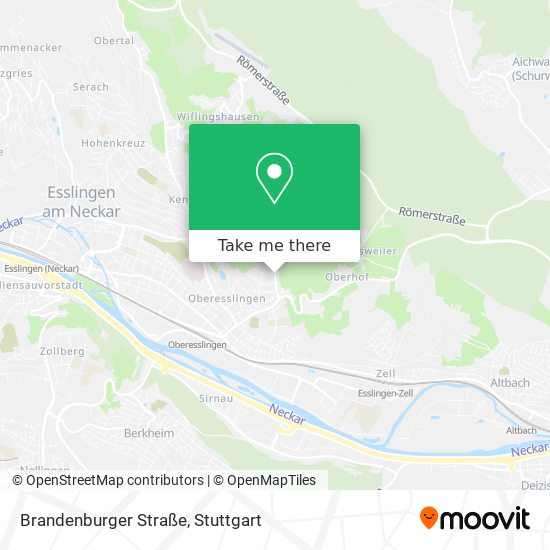 Brandenburger Straße map