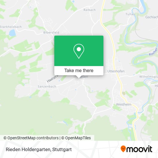 Карта Rieden Holdergarten
