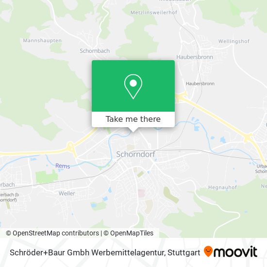 Карта Schröder+Baur Gmbh Werbemittelagentur