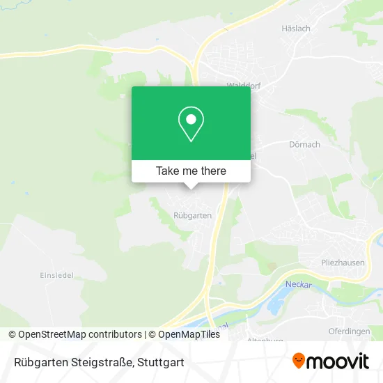 Карта Rübgarten Steigstraße