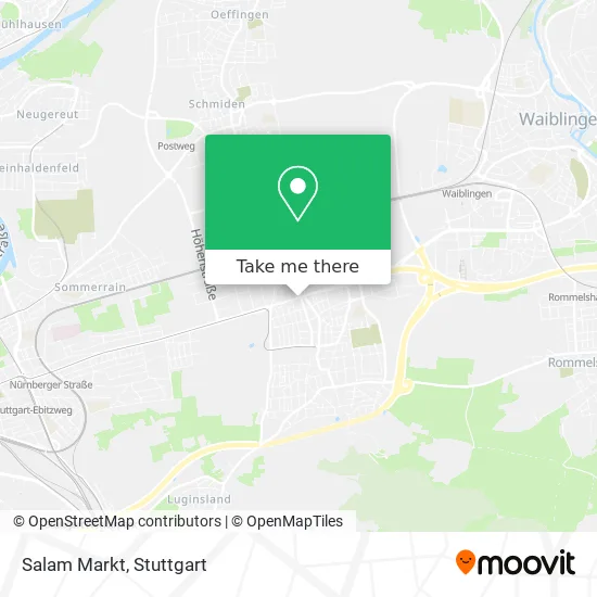 Карта Salam Markt