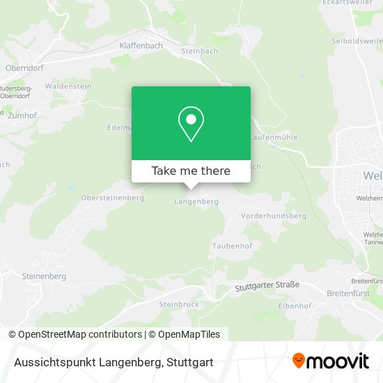 Aussichtspunkt Langenberg map