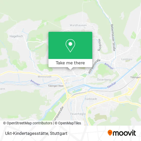 Карта Ukt-Kindertagesstätte