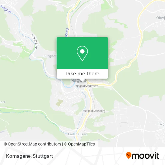 Карта Komagene