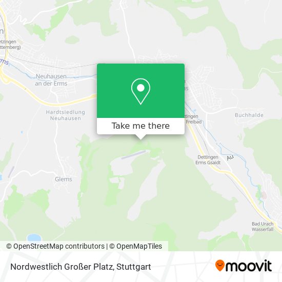 Nordwestlich Großer Platz map
