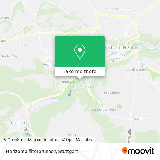 Horizontalfilterbrunnen map