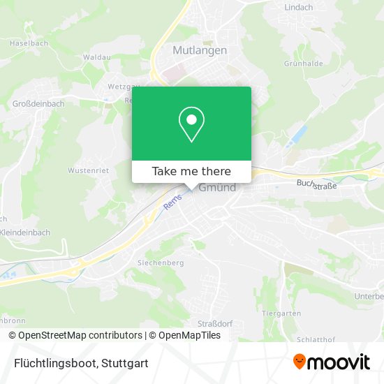 Карта Flüchtlingsboot
