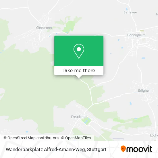 Карта Wanderparkplatz Alfred-Amann-Weg